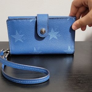 Coach Star mini clutch.